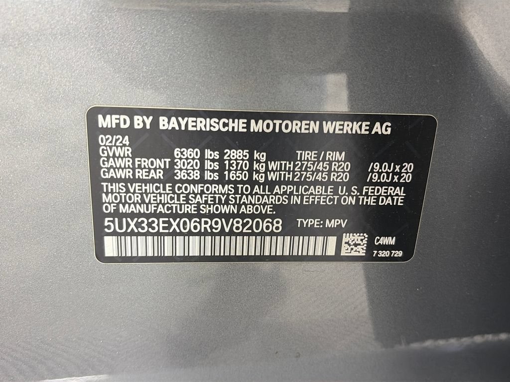 Used 2024 BMW X6 xDrive40i w/ Premium Package AWD/4WD image 9