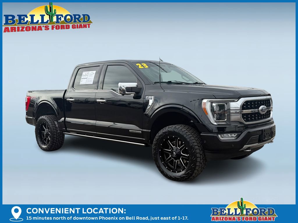 Certified 2023 Ford F150 Platinum w/ Equipment Group 701A High image 4