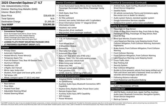 Used 2025 Chevrolet Equinox LT FWD image 6