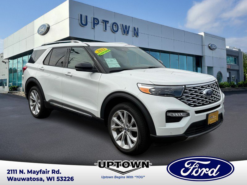 Certified 2023 Ford Explorer Platinum w/ Technology Package