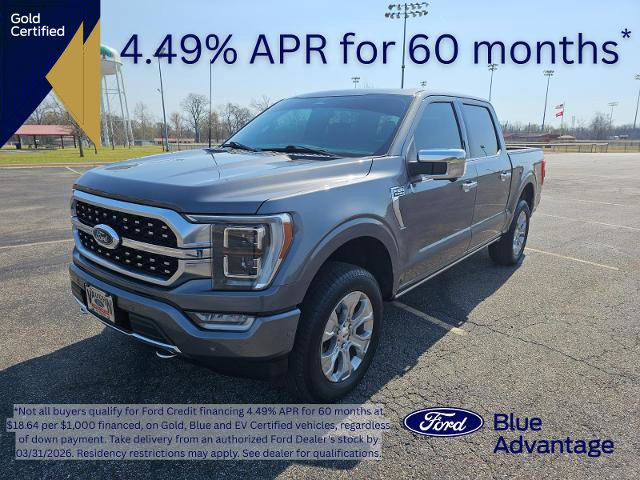 Certified 2023 Ford F150 Platinum w/ Equipment Group 701A High