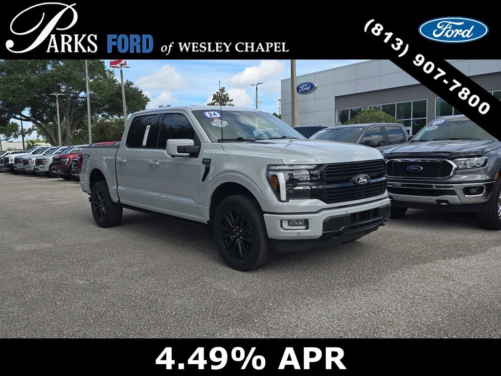 Certified 2024 Ford F150 Platinum w/ FX4 Off-Road Package