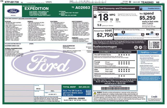 Certified 2026 Ford Expedition King Ranch AWD/4WD image 9