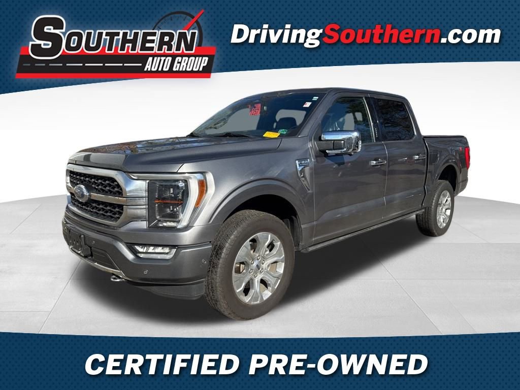 Certified 2022 Ford F150 Platinum w/ Equipment Group 701A High