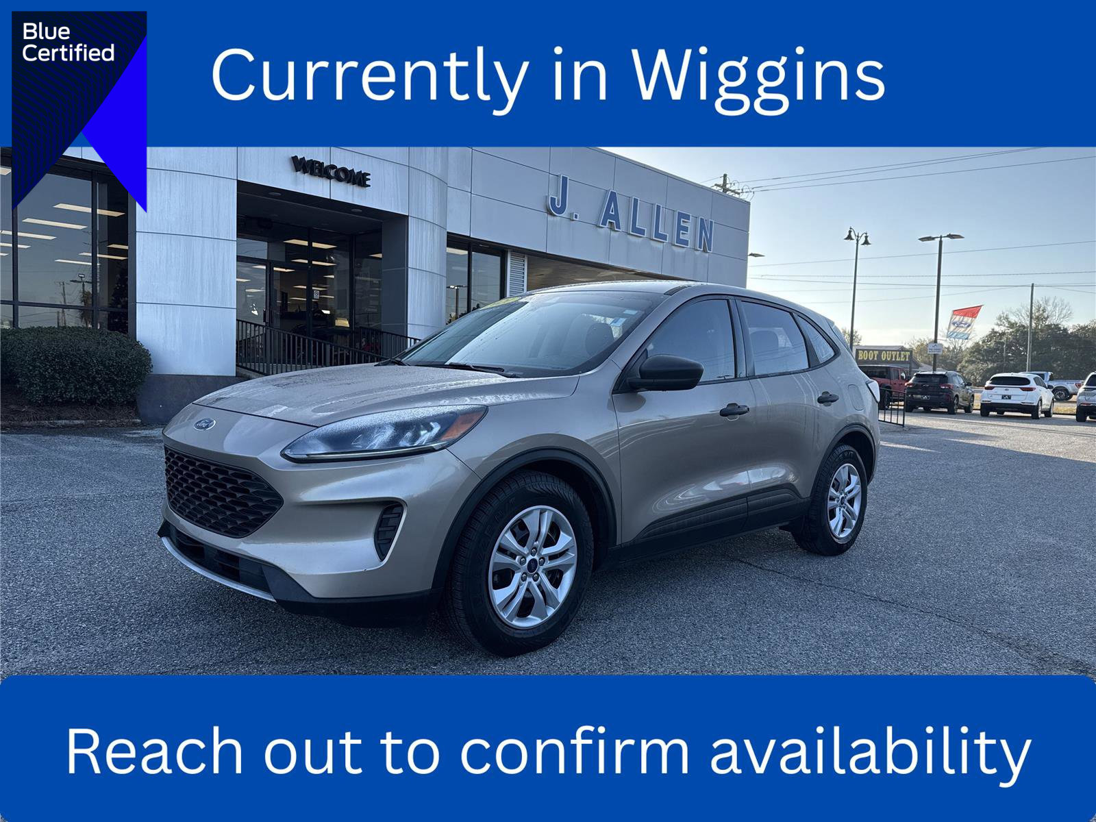 Certified 2021 Ford Escape S