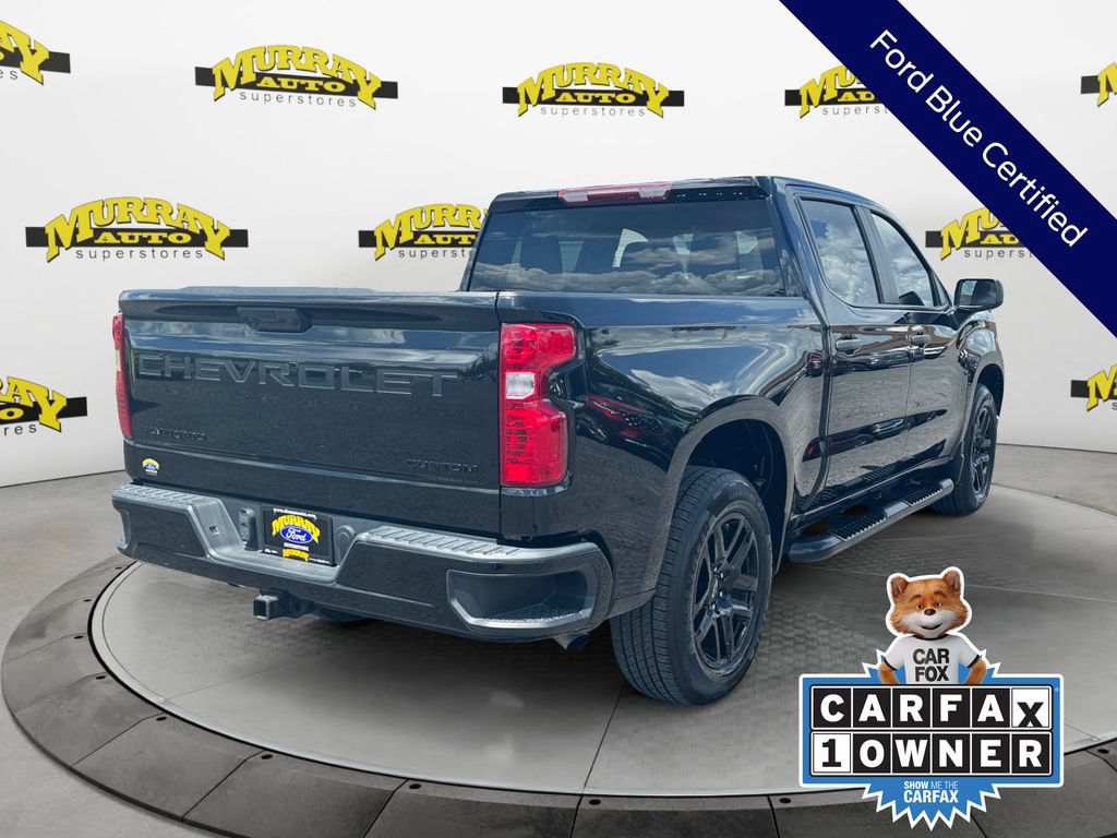 Used 2024 Chevrolet Silverado 1500 Custom w/ Turbomax Blackout Package RWD image 7