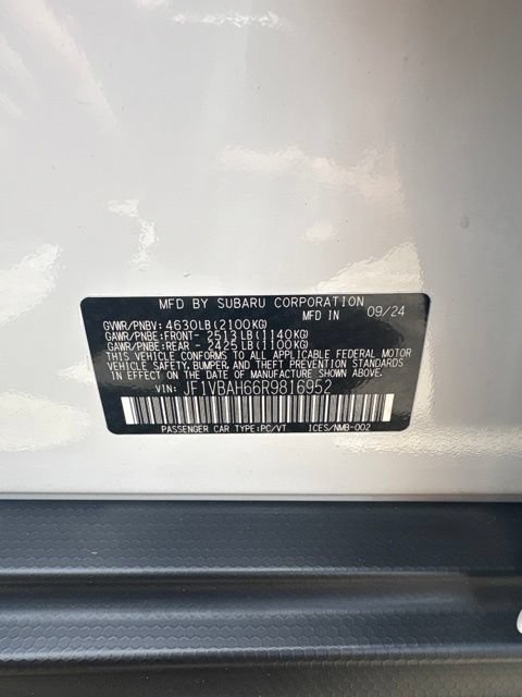 Used 2024 Subaru WRX Premium AWD/4WD image 14