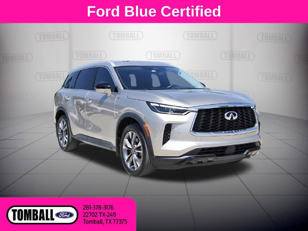 Used 2023 INFINITI QX60 Luxe w/ Vision Package FWD image 1