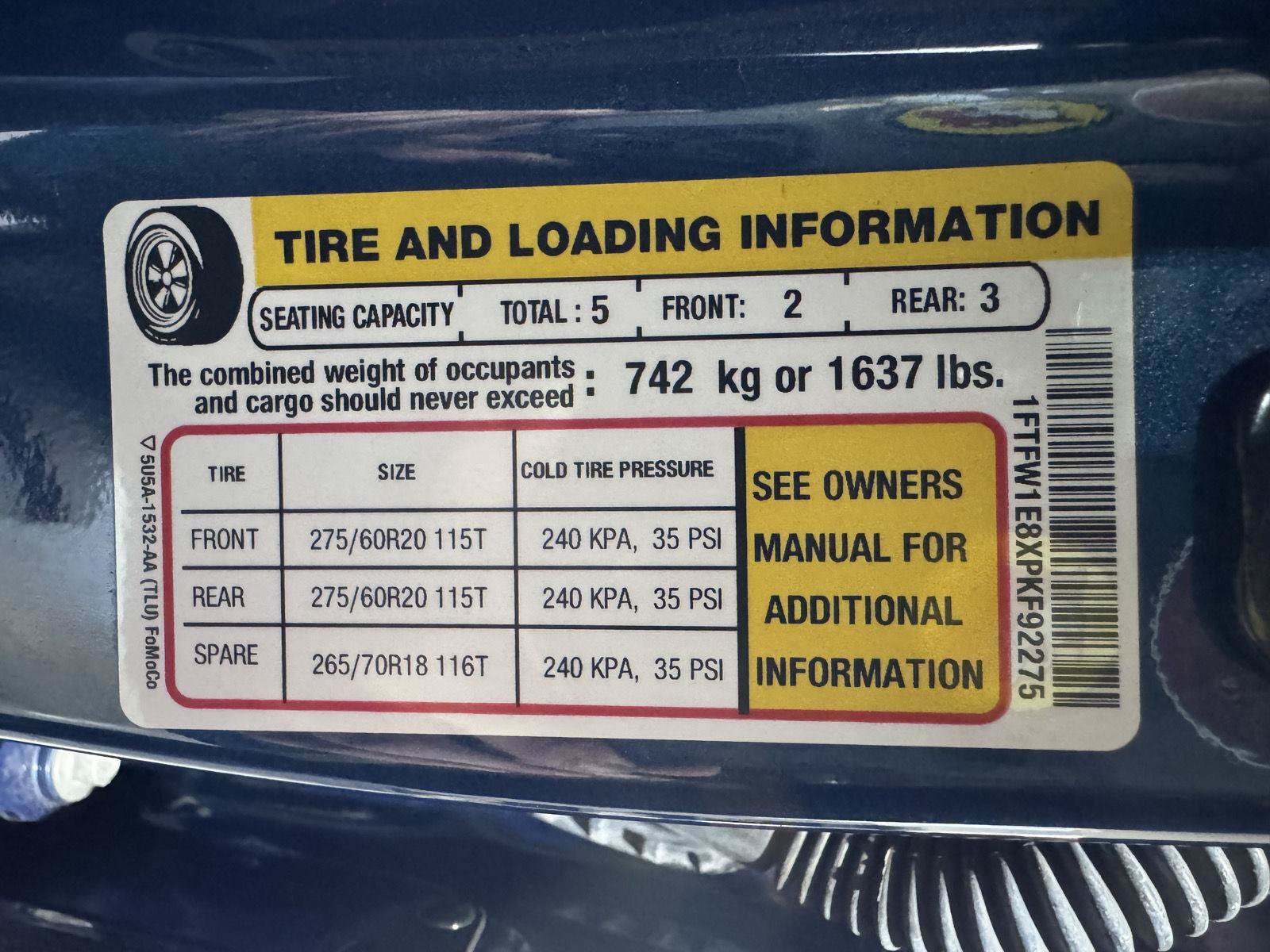 Certified 2023 Ford F150 Lariat w/ Equipment Group 502A High AWD/4WD image 63