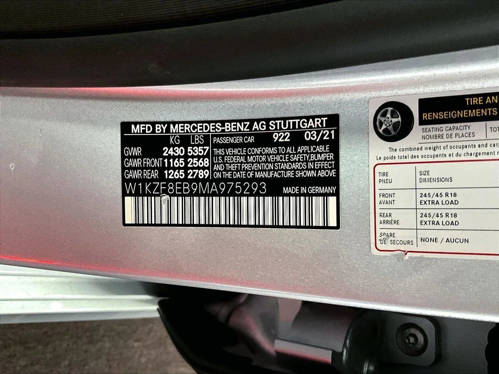 Used 2021 Mercedes-Benz E 350 4MATIC Sedan w/ Premium Package image 32