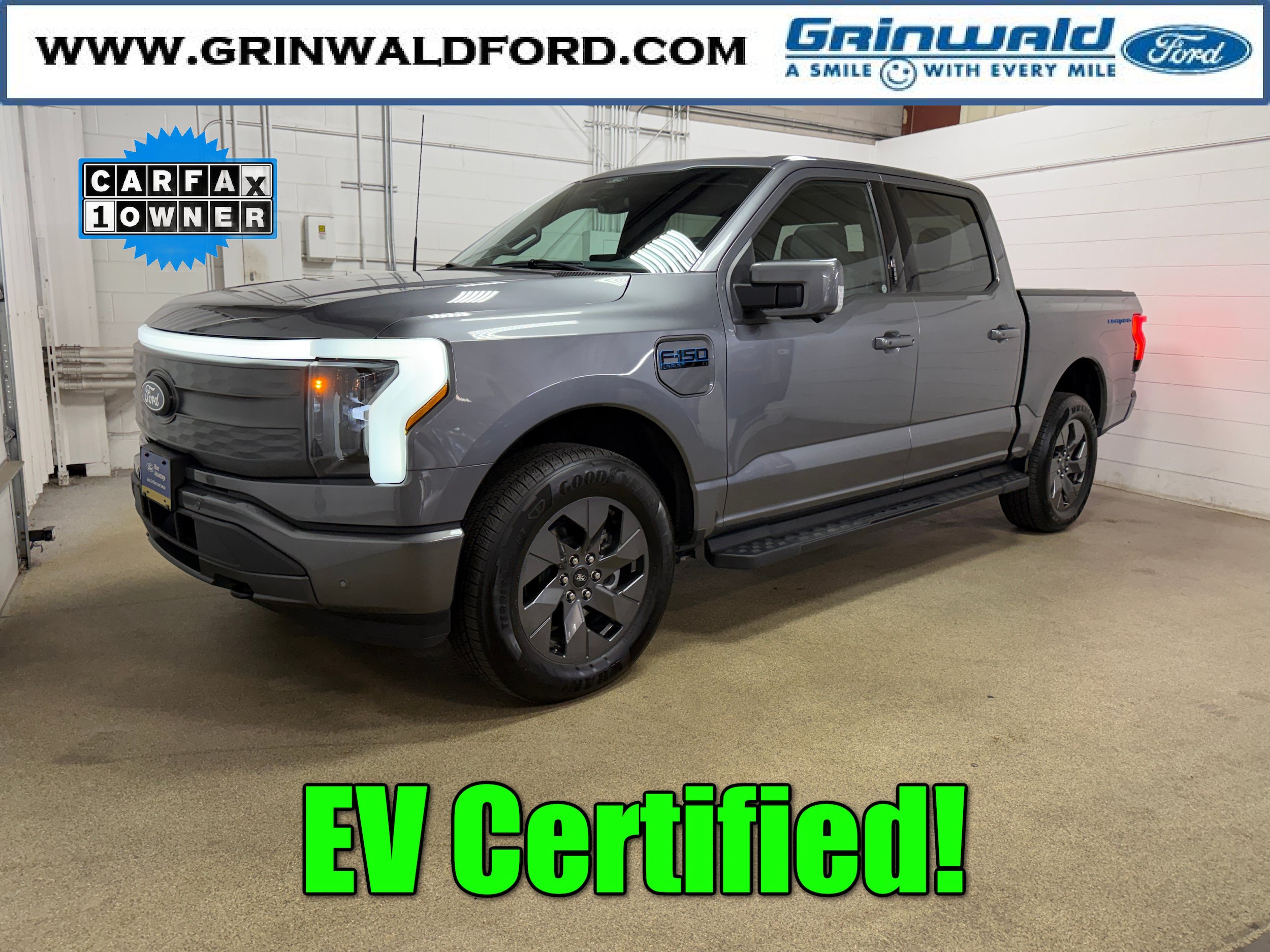Certified 2024 Ford F150 Lightning Lariat