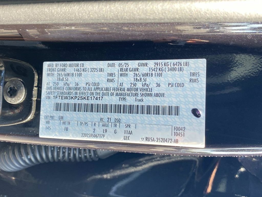 Certified 2025 Ford F150 XLT w/ Equipment Group 302A MID RWD image 19
