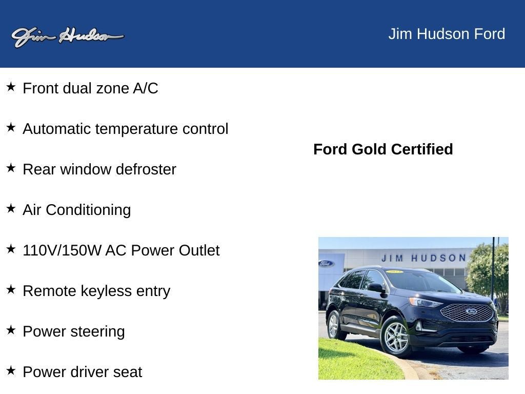 Certified 2024 Ford Edge SEL w/ Convenience Package AWD/4WD image 13