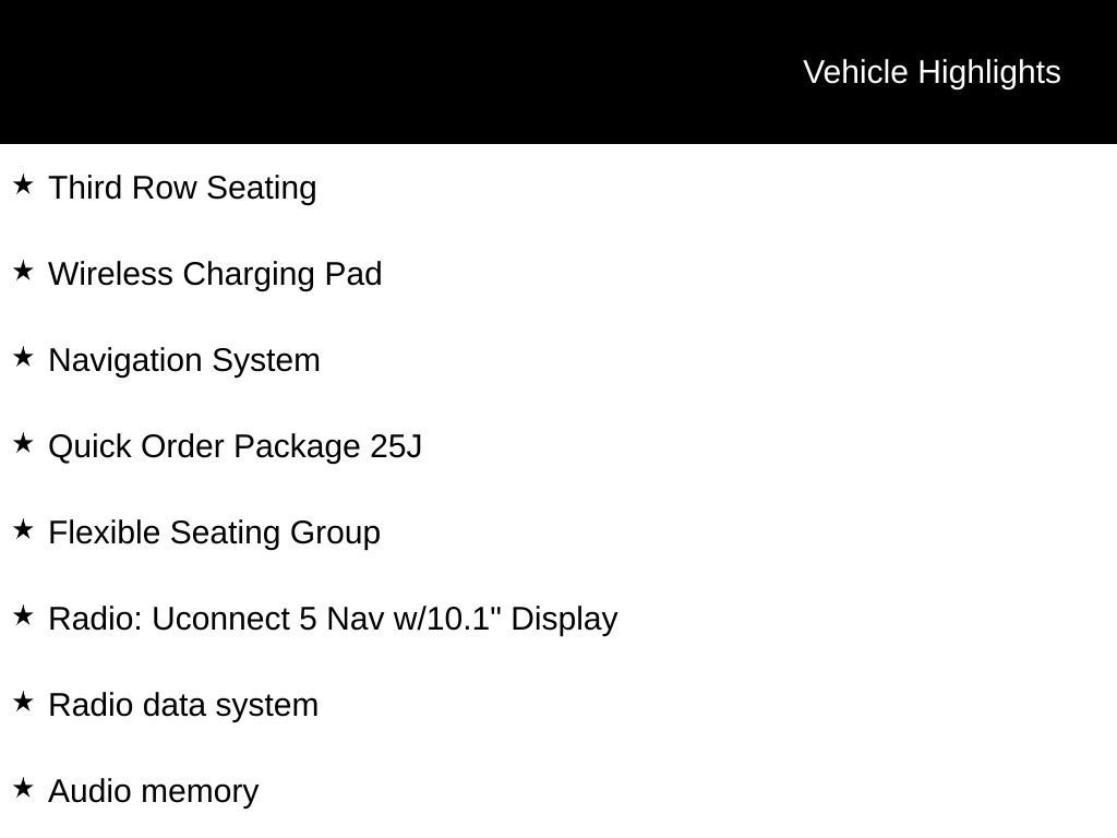 Used 2024 Jeep Wagoneer L Series II w/ Flexible Seating Group image 20