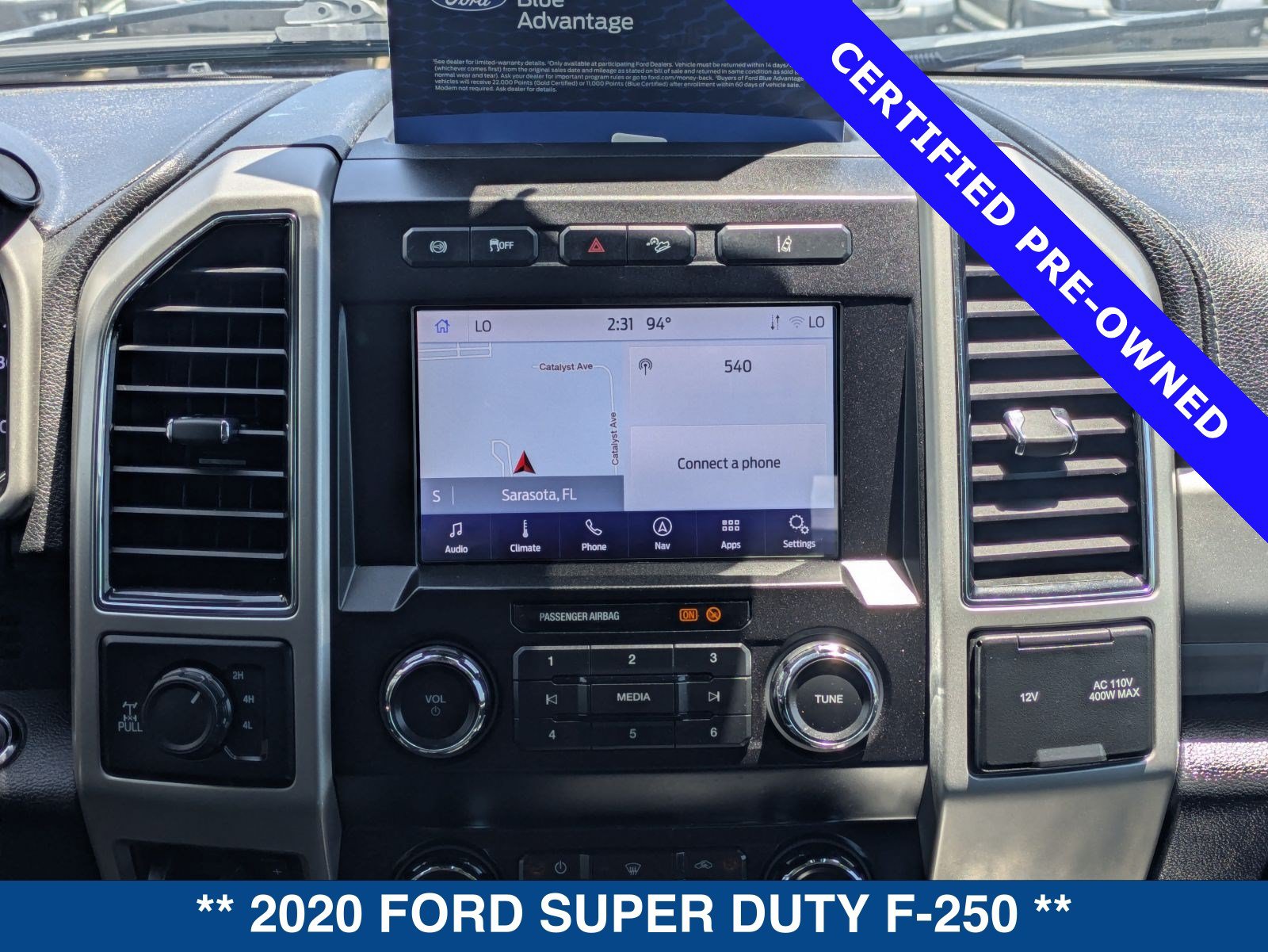 Certified 2020 Ford F250 Lariat w/ Lariat Ultimate Package AWD/4WD image 18