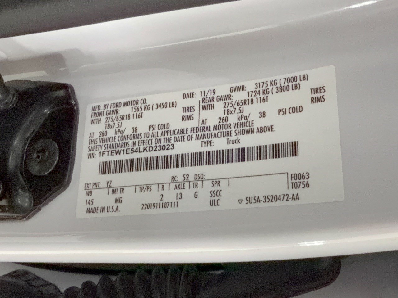 Certified 2020 Ford F150 XLT w/ Equipment Group 301A Mid AWD/4WD image 32