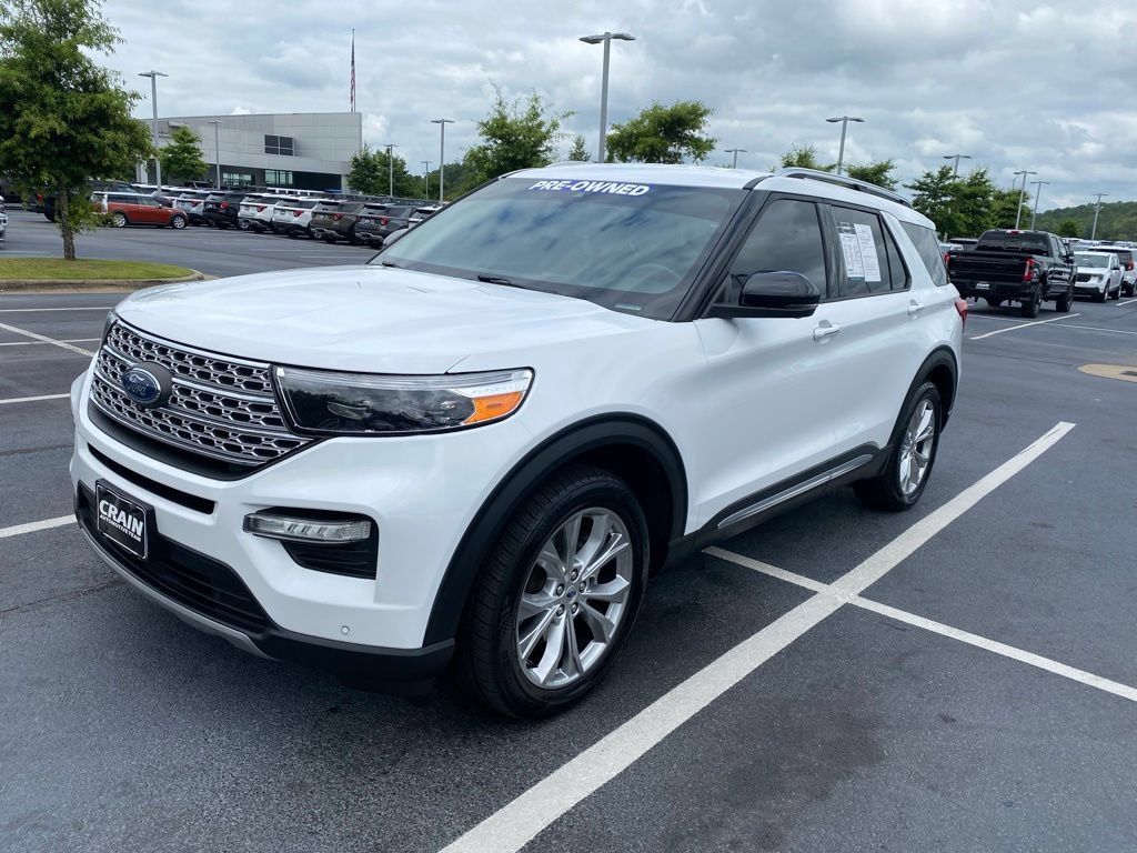 Certified 2021 Ford Explorer Limited w/ Equipment Group 301A RWD image 3