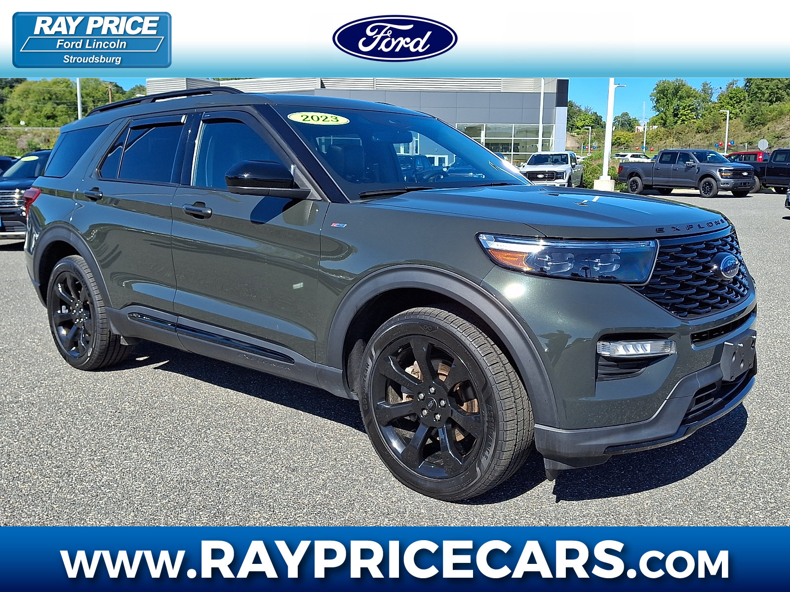 Certified 2023 Ford Explorer ST-Line w/ Class IV Trailer Tow Package AWD/4WD image 1