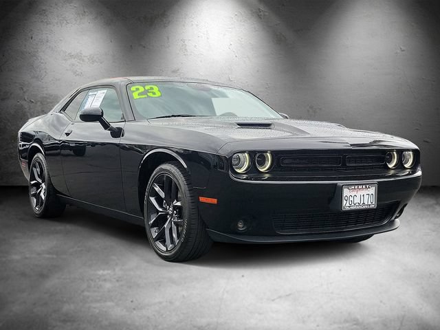Used 2023 Dodge Challenger SXT w/ Blacktop Package RWD image 2