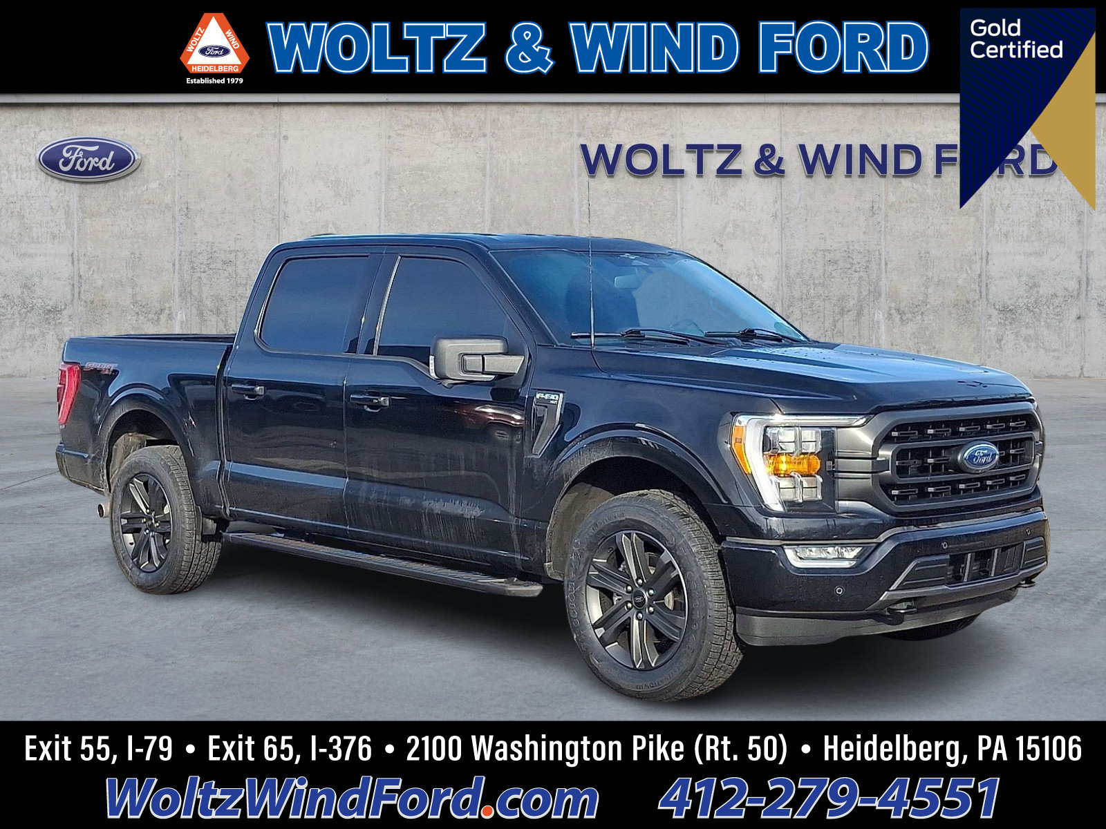 Certified 2023 Ford F150 XLT w/ Equipment Group 302A High image 1