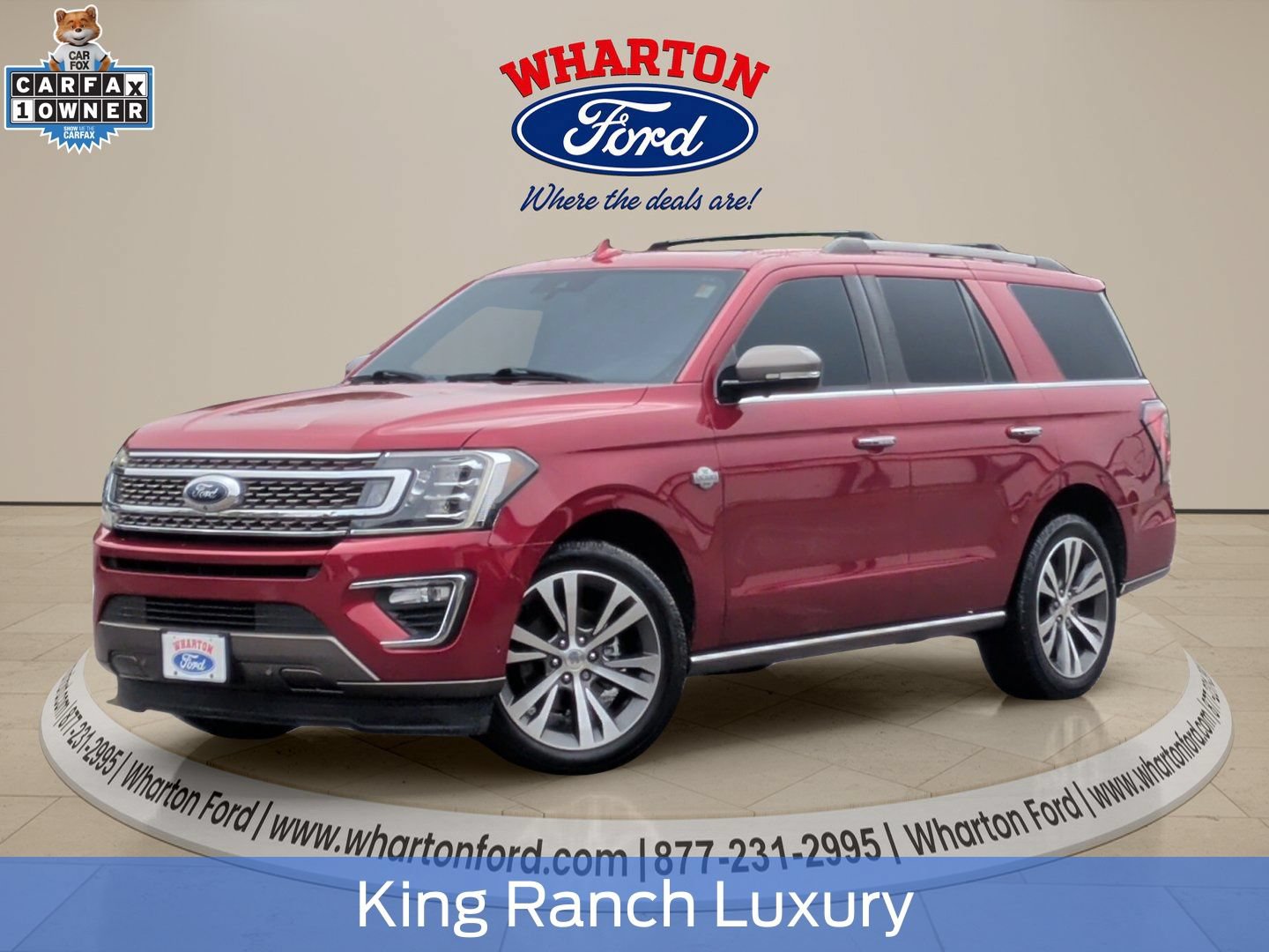 Certified 2020 Ford Expedition King Ranch w/ Cargo Package
