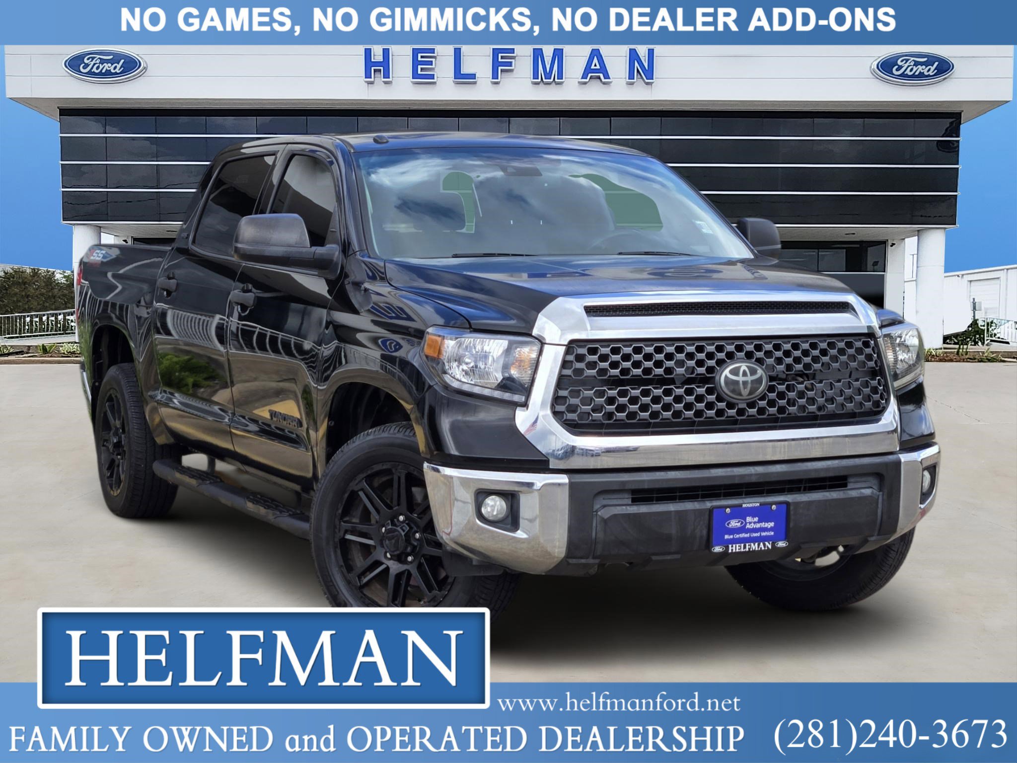 Used 2018 Toyota Tundra SR5 w/ SR5 Upgrade Package RWD image 1