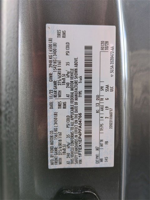 Certified 2023 Ford F150 XLT w/ Equipment Group 302A High image 21