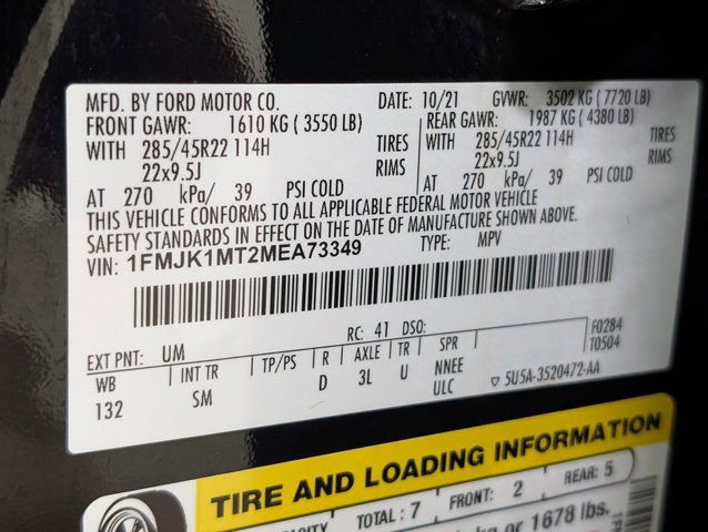 Certified 2021 Ford Expedition Max Platinum image 11