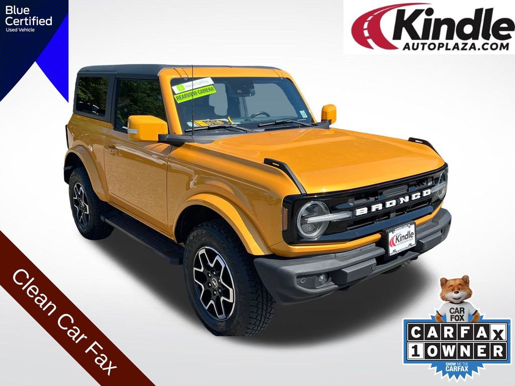Certified 2022 Ford Bronco Outer Banks