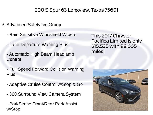 Used 2017 Chrysler Pacifica Limited FWD image 25