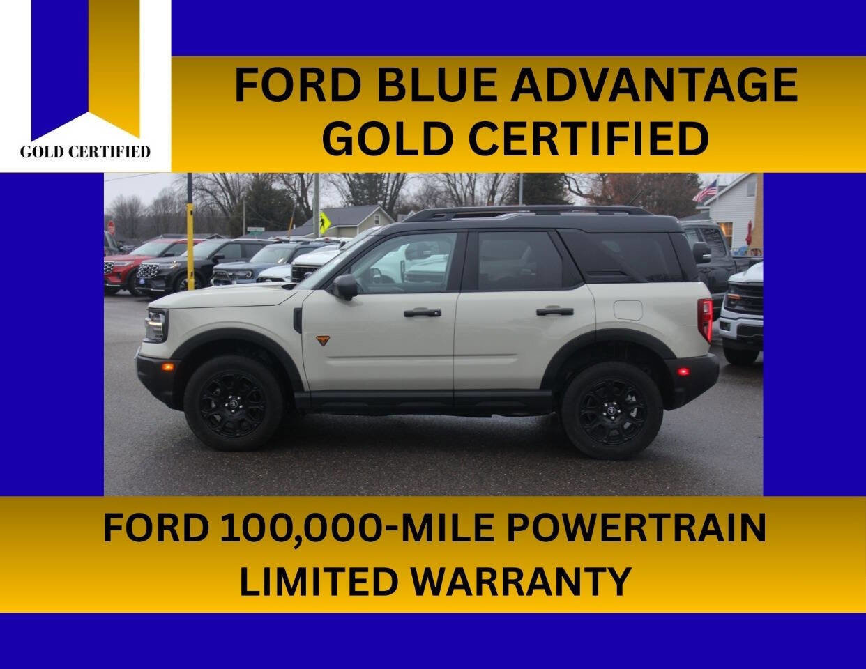 Certified 2025 Ford Bronco Sport Badlands