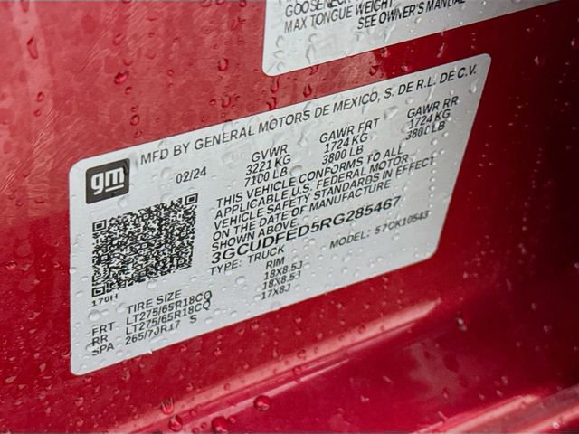 Used 2024 Chevrolet Silverado 1500 LT Trail Boss image 36