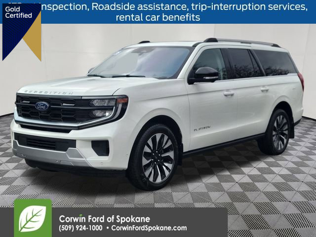 Certified 2025 Ford Expedition Max Platinum w/ Driver's Package
