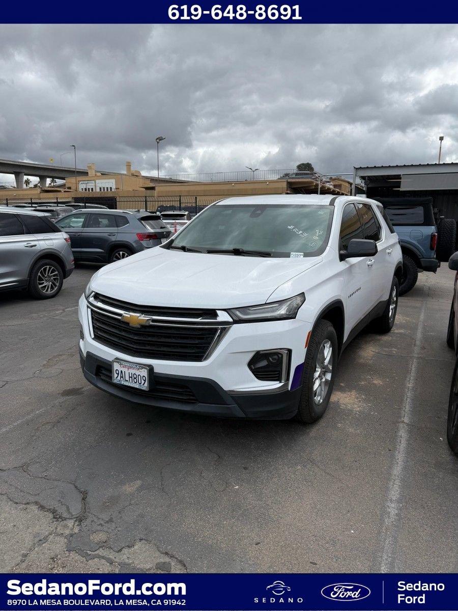 Used 2022 Chevrolet Traverse LS