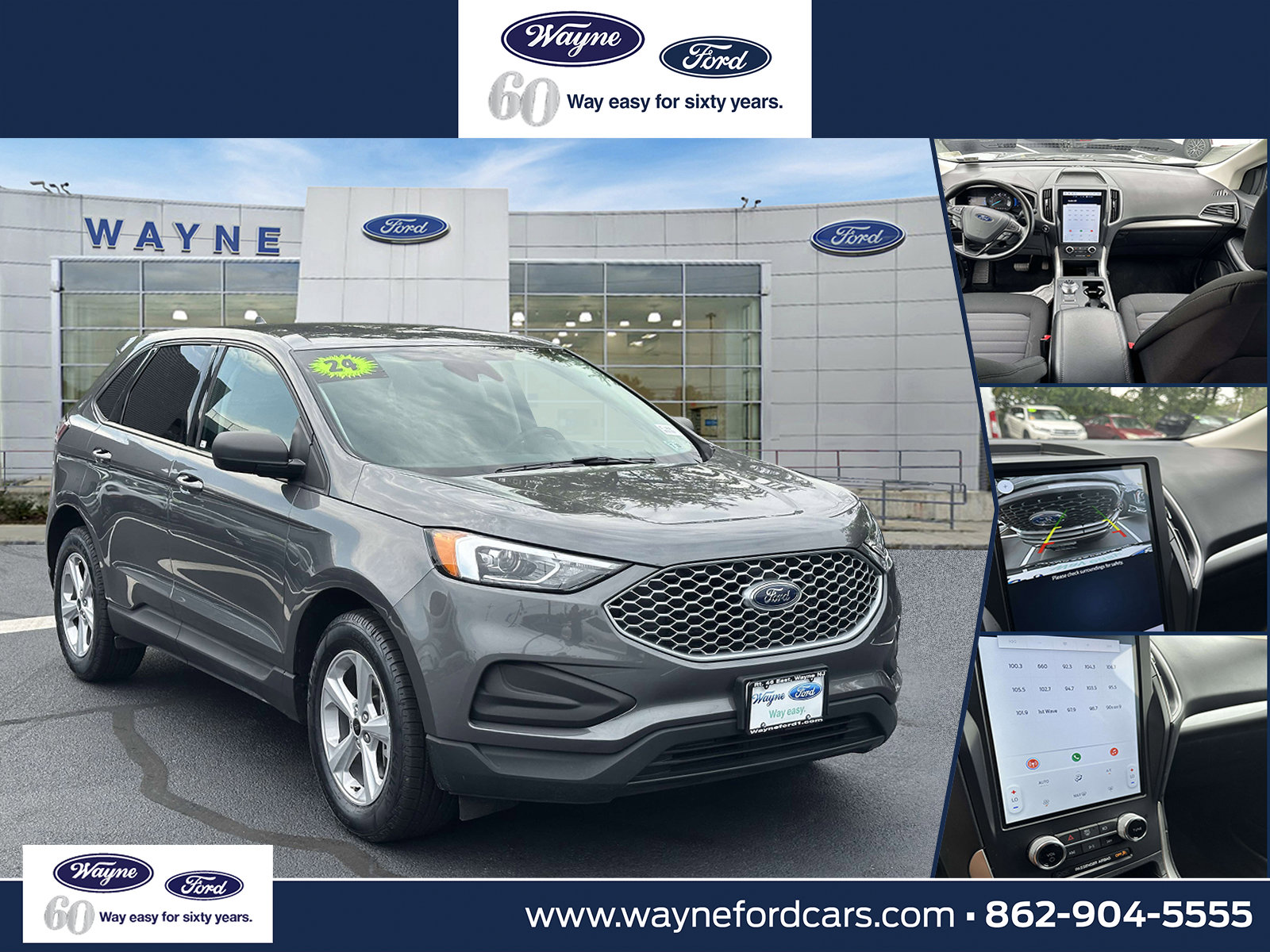 Certified 2024 Ford Edge SE