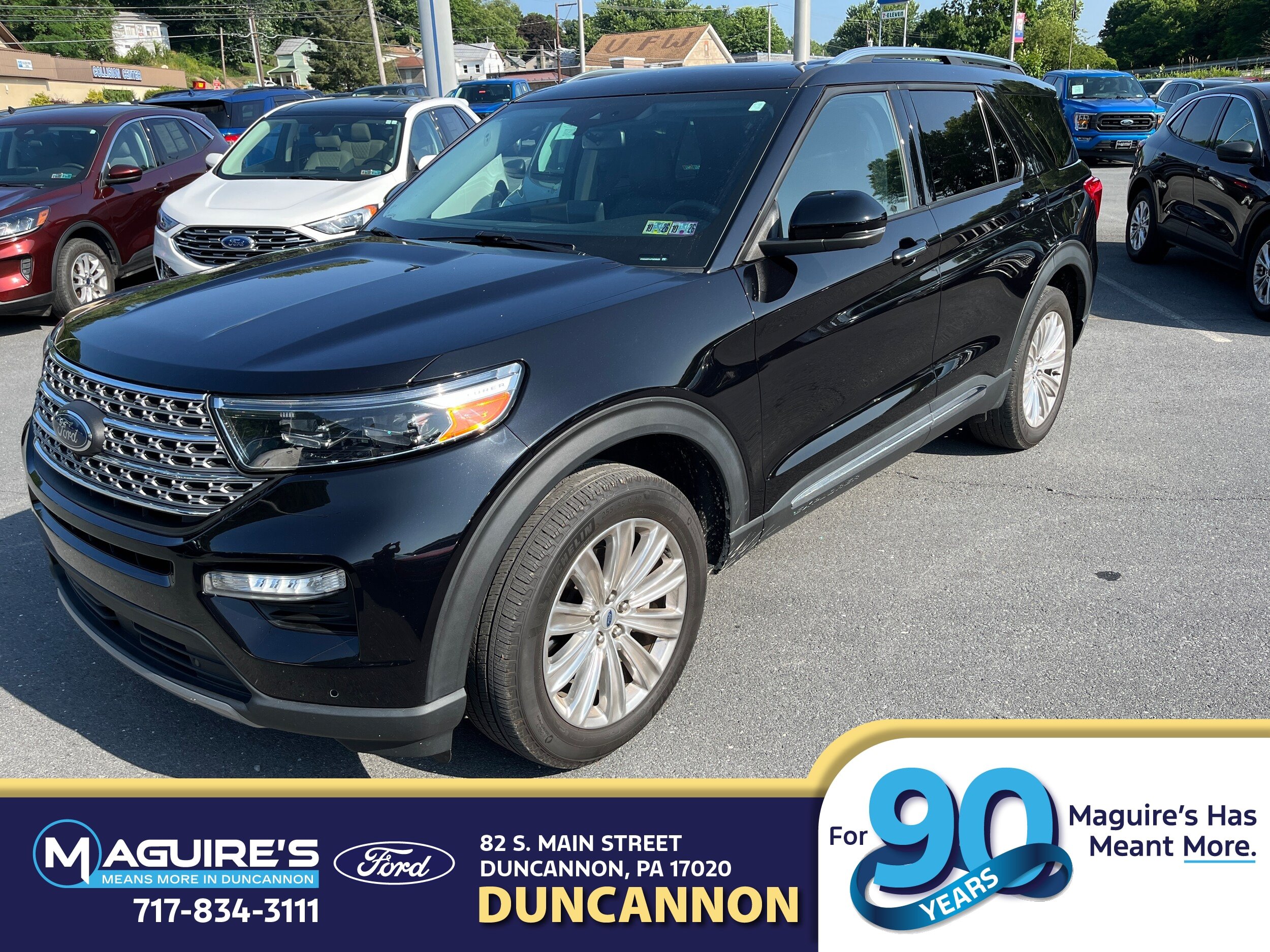 Certified 2023 Ford Explorer Limited w/ Limited Technology Package AWD/4WD video 1