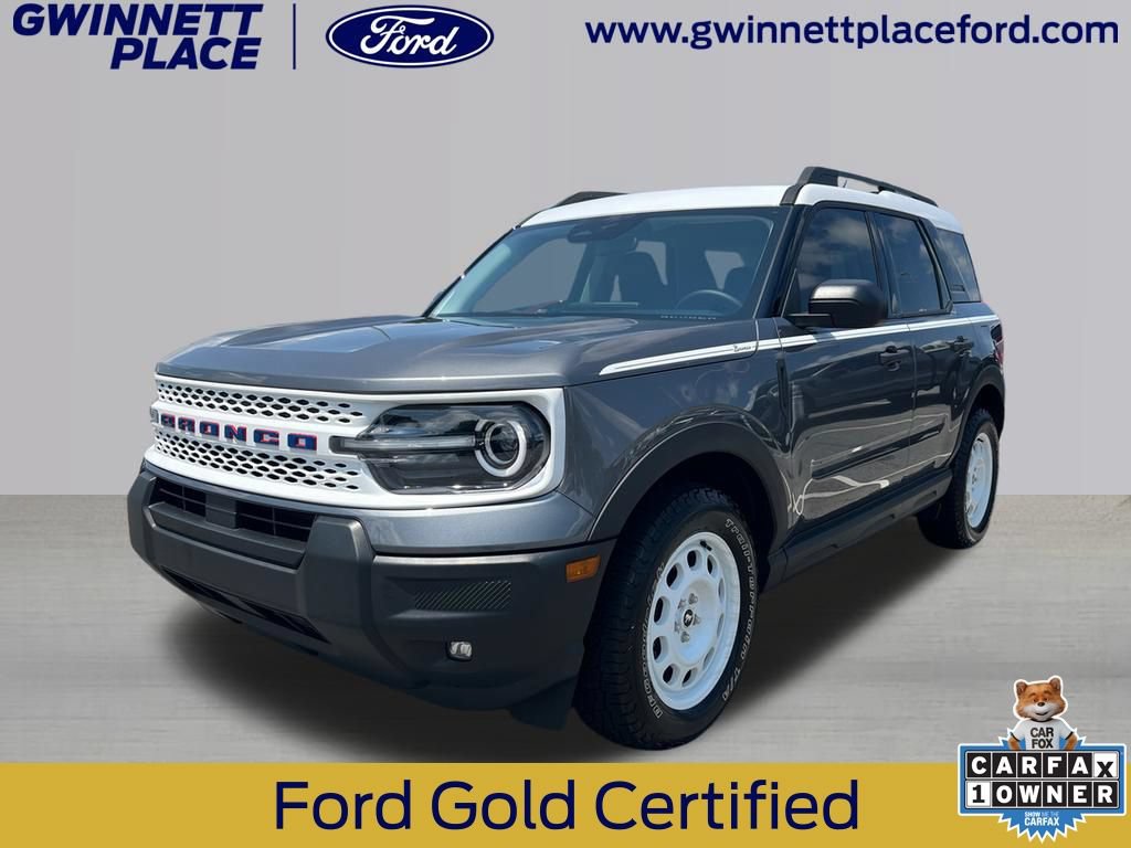 Certified 2025 Ford Bronco Sport Heritage w/ Convenience Package