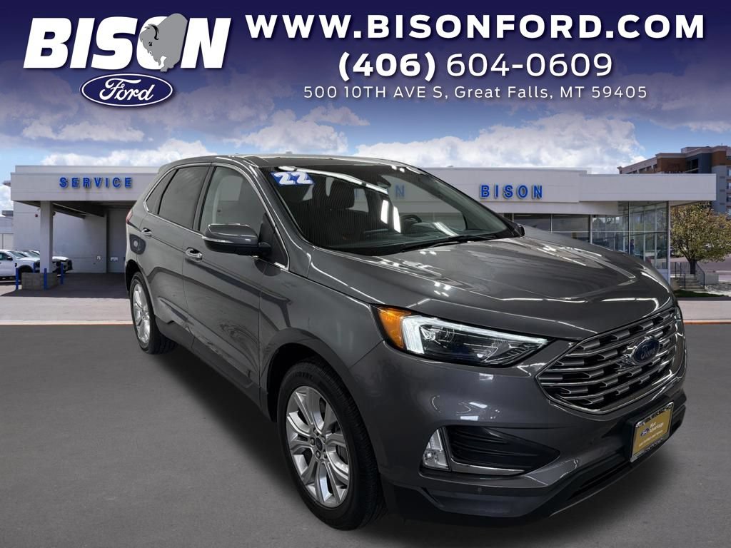 Certified 2022 Ford Edge Titanium AWD/4WD 360° Tour