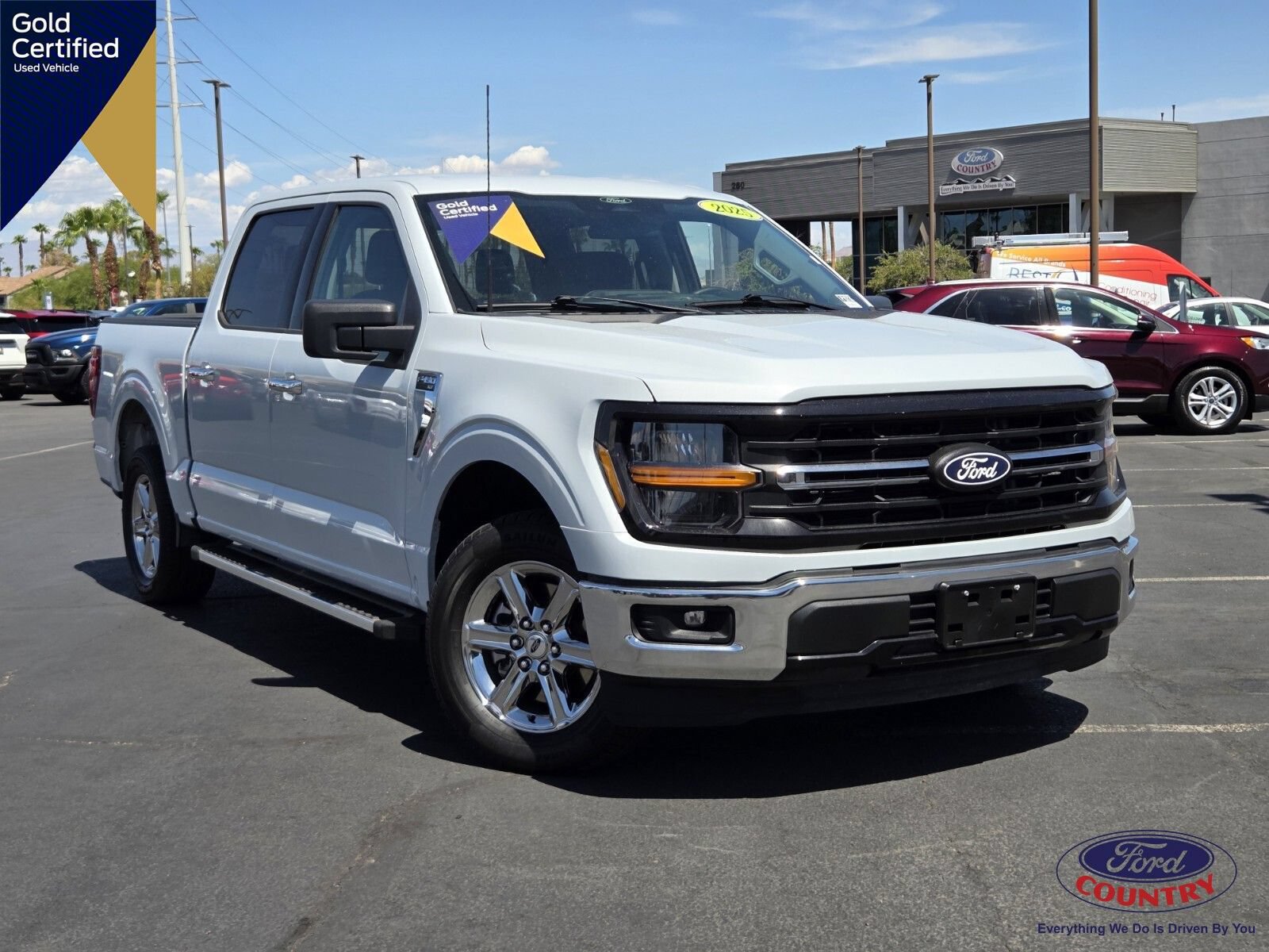 Certified 2025 Ford F150 XLT w/ Equipment Group 301A Standard RWD image 1