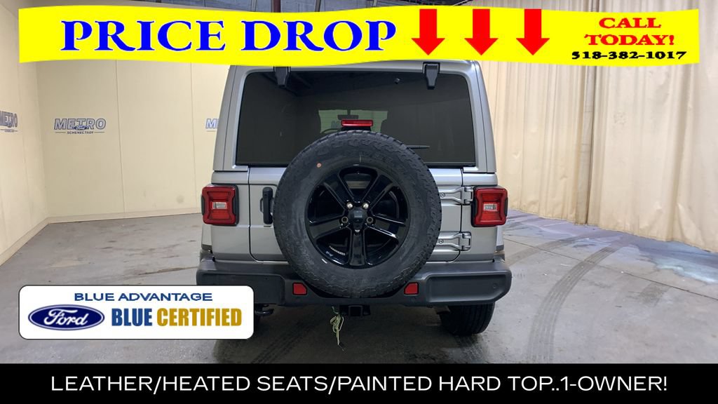 Used 2021 Jeep Wrangler Unlimited Sahara AWD/4WD image 4
