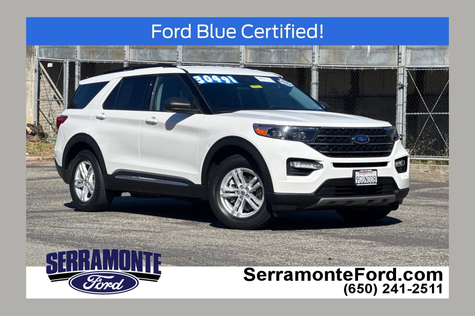 Certified 2023 Ford Explorer XLT w/ Equipment Group 202A
