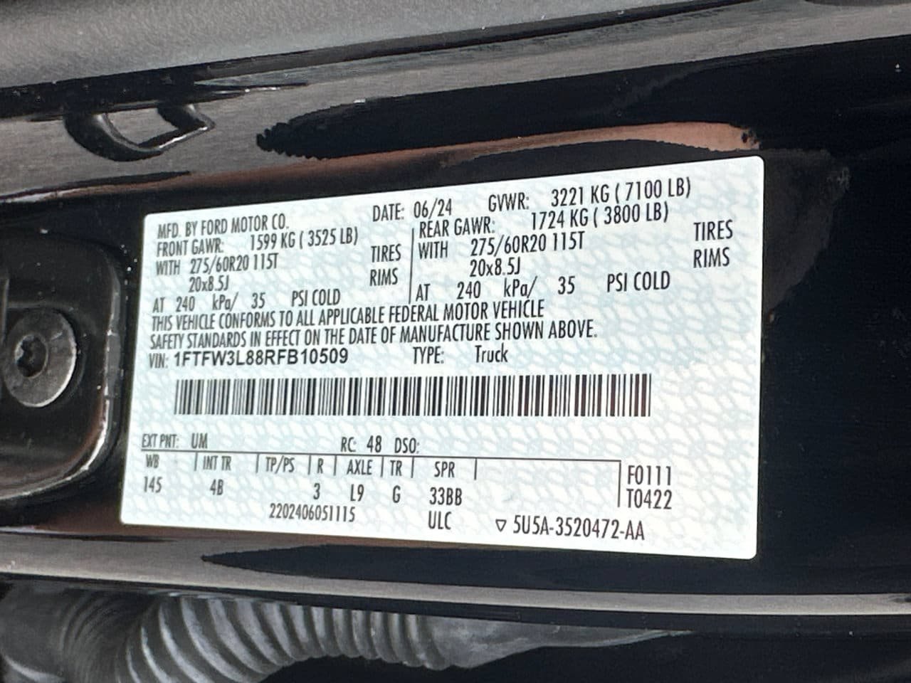 Certified 2024 Ford F150 XLT w/ Equipment Group 303A High AWD/4WD image 34