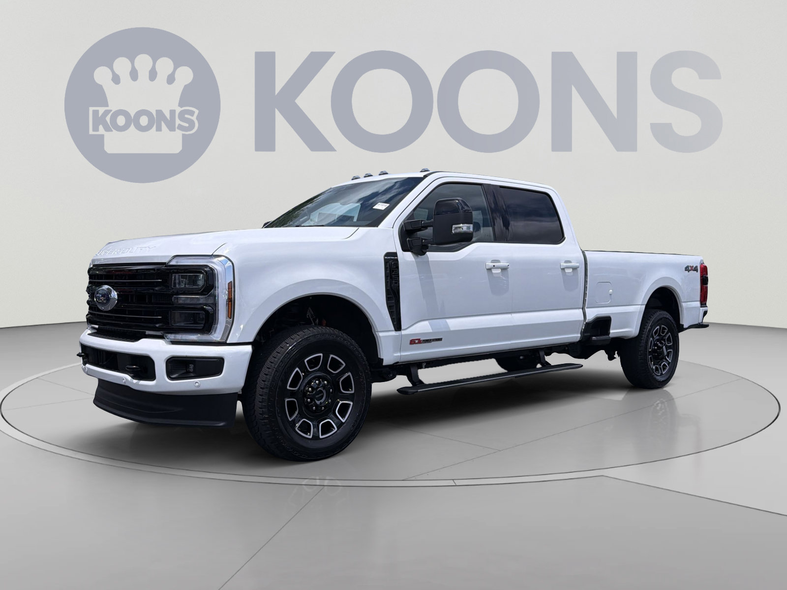 Certified 2026 Ford F350 Platinum w/ Snow Plow Prep Package