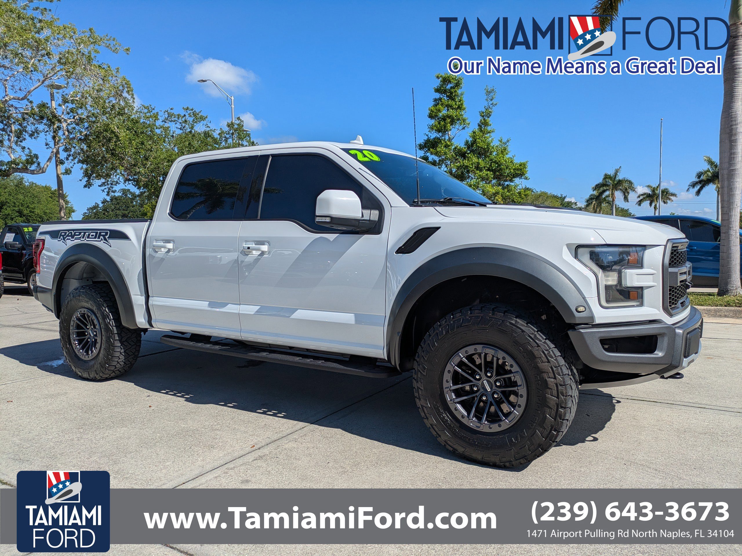 Certified 2020 Ford F150 Raptor w/ Equipment Group 802A Luxury
