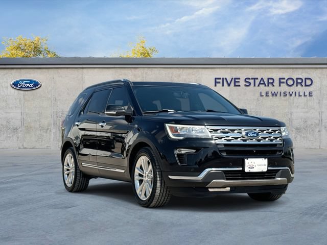 Certified 2019 Ford Explorer Limited w/ Class III Trailer Tow Package