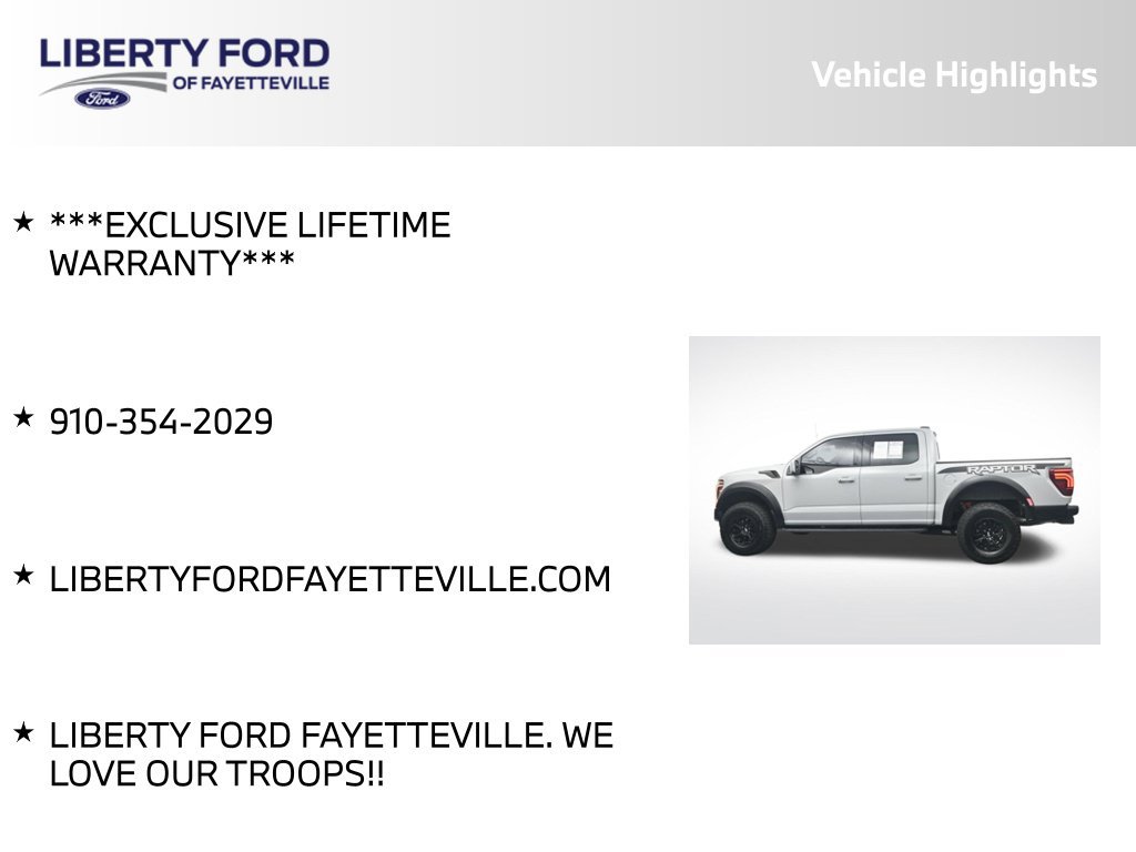 Certified 2024 Ford F150 Raptor AWD/4WD image 5