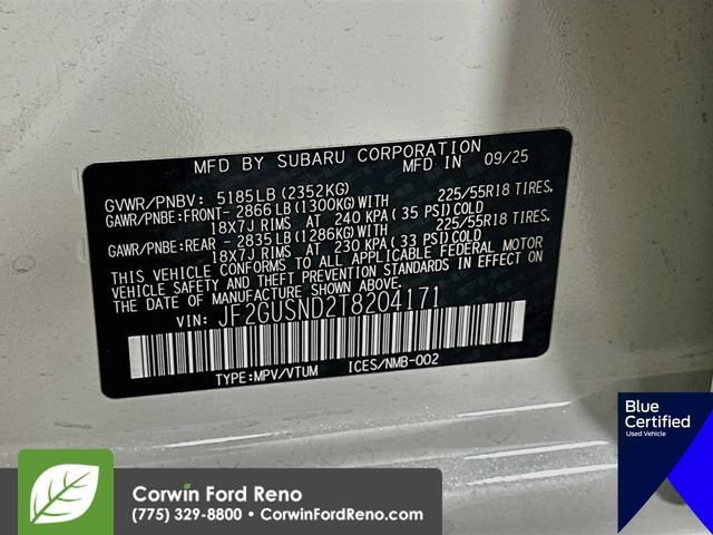 Used 2026 Subaru Crosstrek 2.5i Limited w/ Crosstrek Mirror Package AWD/4WD image 38