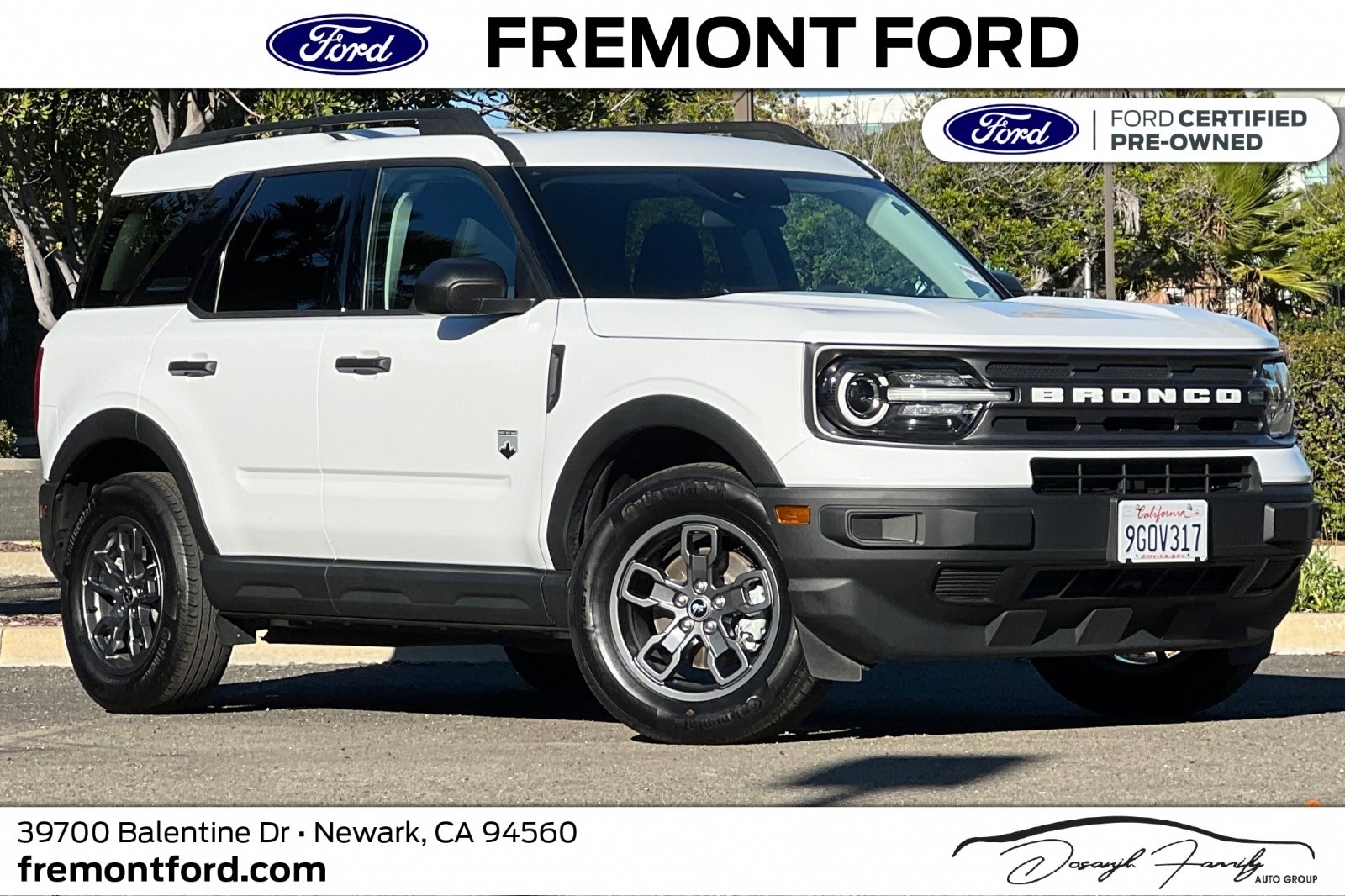 Certified 2023 Ford Bronco Sport Big Bend