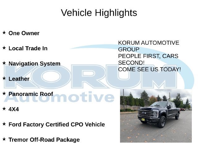 Certified 2024 Ford F250 King Ranch w/ Tremor Off-Road Package AWD/4WD image 4