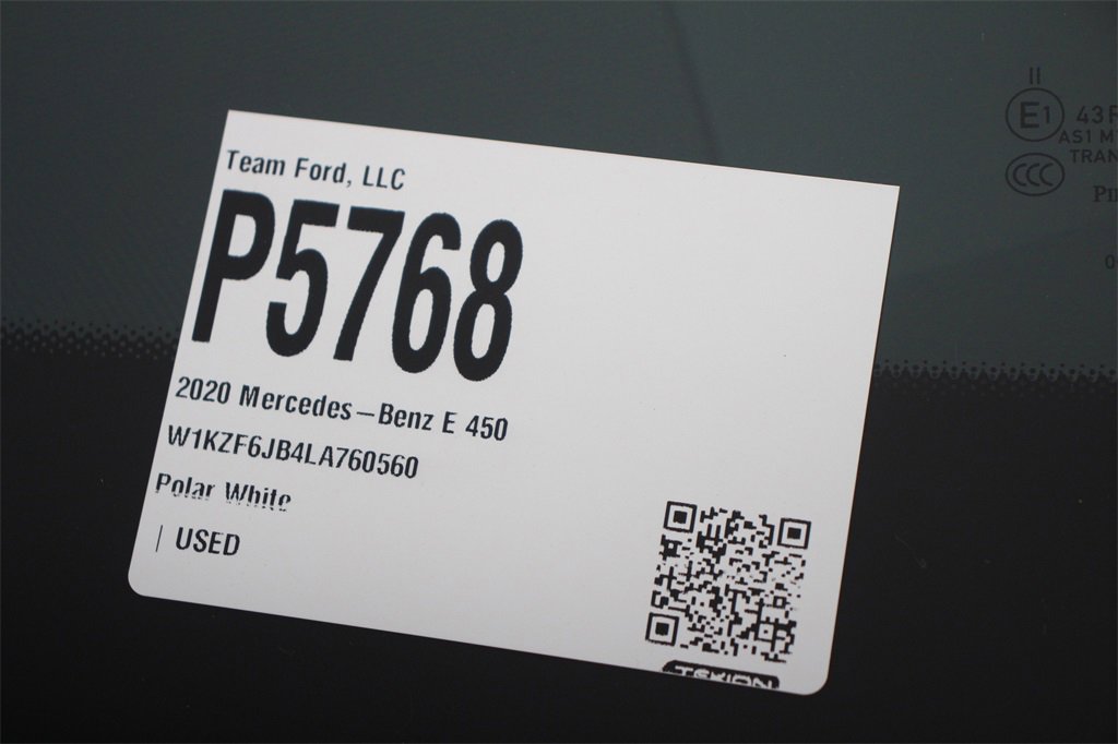 Used 2020 Mercedes-Benz E 450 4MATIC Sedan image 30